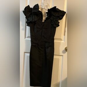 Elegant Black Mini Dress